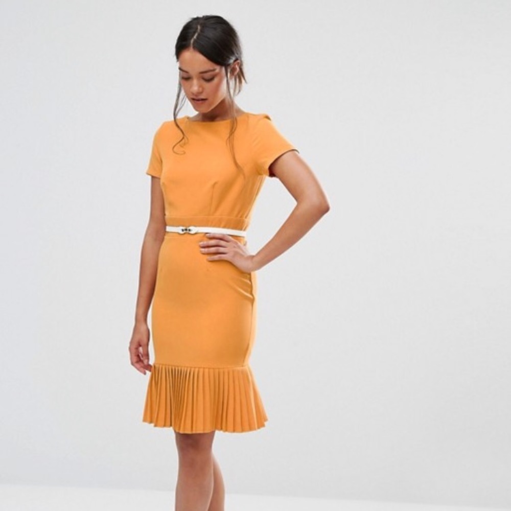 Pretty Little Things Dress with Pleats